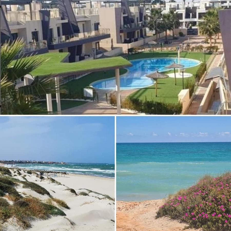 Higuericas Costa 222 Haerlig Takterrass Med Havsutsikt - Pool Och 250M Till Stranden Torre de la Horadada Extérieur photo